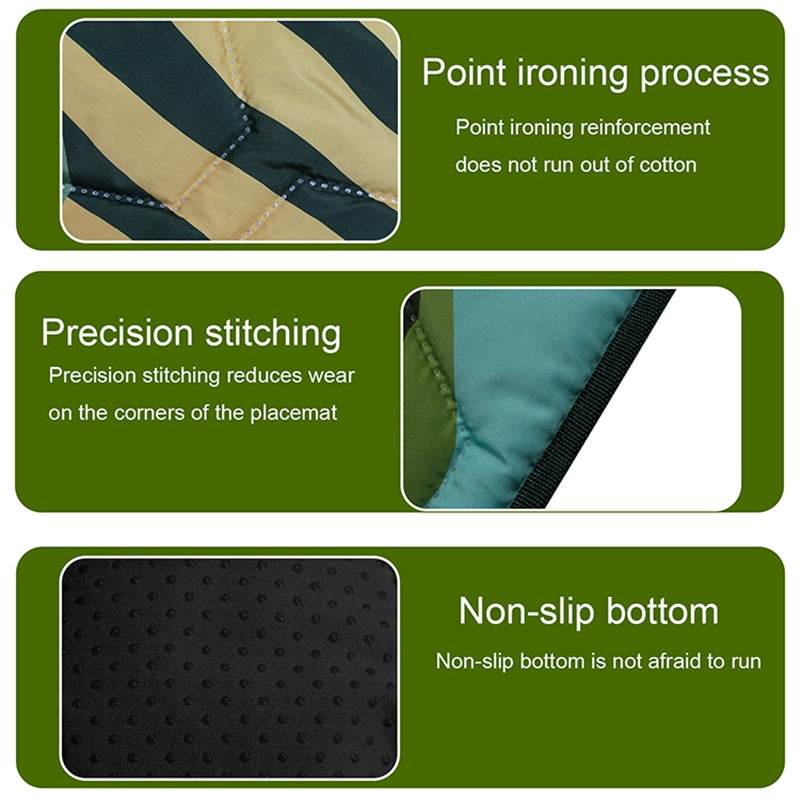 MYDAYS OUTDOOR Polyester Pongee Picnic Mat Folding Camping Blanket 193.5x156.5CM MYDAYS OUTDOOR Polyester Pongee Picnic Mat Folding Camping Blanket 193.5x156.5CM